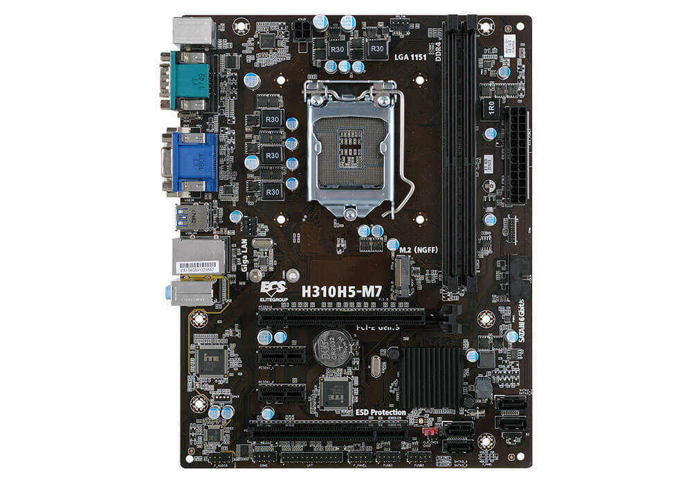 H310 M.2 MOTHER BOARD USED